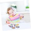 Abaodam 2sets Boys and Girls Gyroscope Toys Spinning Tops Set for Two Educational Gyroscope Fidgets for Boys and Girls DIY Gyro Birthday Party Favors view 3