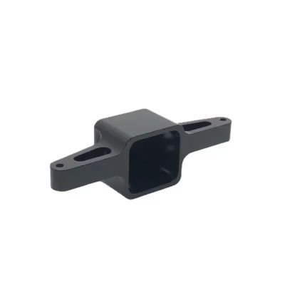 RC Car Upgrade Parts for Songguolin SG-2801 for Mini Alloy Version for Defender D90 RC Car Metal Upgrade Modification Accessories Motor Mount(Black)