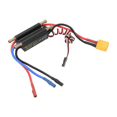 30A RC Boat Brushl ESC Electric Speed Controller for 450mm Model with Builtin BEC and Easy Connection