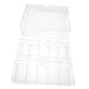 FOYTOKI Acrylic Poker Chip Storage Box Lid Chip Rack Poker Table Organizer Tray Easy to Clean for Game Nights view 1