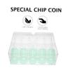 FOYTOKI Acrylic Poker Chip Storage Box Lid Chip Rack Poker Table Organizer Tray Easy to Clean for Game Nights view 4