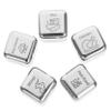 BESTonZON 5pcs Stainless Steel Food Decision Creative Meal Planner for Friends Foodies Fun Dinner Decision Maker Gag Adults view 1