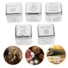 BESTonZON 5pcs Stainless Steel Food Decision Creative Meal Planner for Friends Foodies Fun Dinner Decision Maker Gag Adults view 2