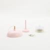 1:6 Scale Dollhouse Miniature mini Simulation Nordic Simple Style Luminous Chandelier Model,bjdob11blythegsc Home Decor Accessories (Pink L Size 2.36") view 1