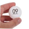 PRETYZOOM 50pcs Lottery Balls White Raffle Balls Sturdy Fade-resistant for Parties view 3