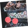 Mikikit Plastic Table Tennis Balls 100pcs in Raffle Drawing Balls Seamless Durable for Celebrations view 4