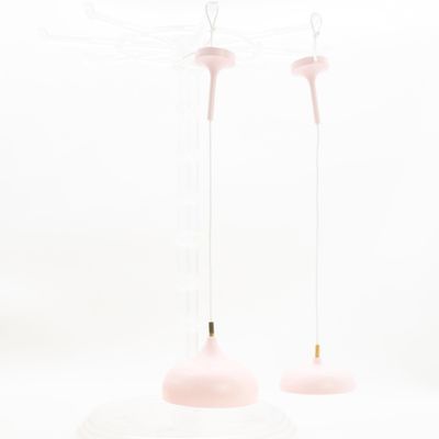 1:6 Scale Dollhouse Miniature mini Simulation Nordic Simple Style Luminous Chandelier Model,bjdob11blythegsc Home Decor Accessories (Pink S Size 1.97")