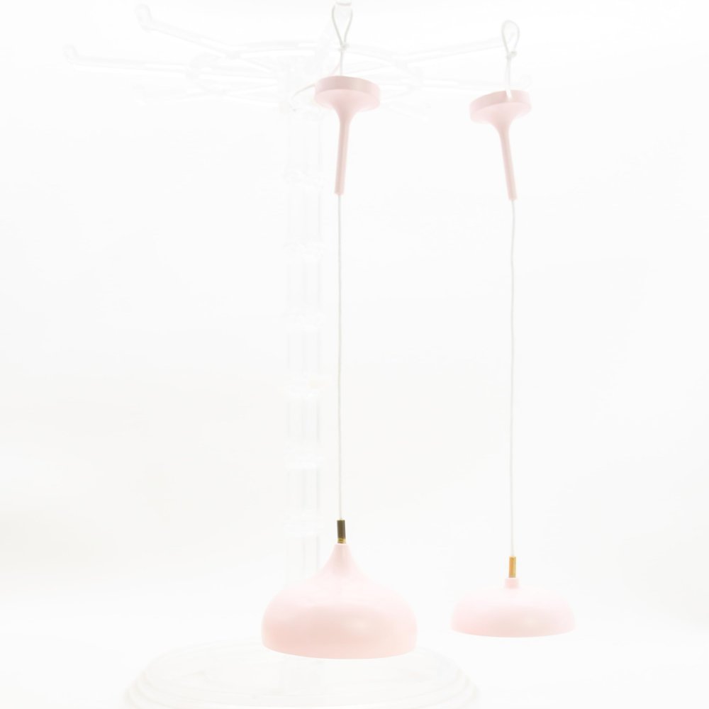 1:6 Scale Dollhouse Miniature mini Simulation Nordic Simple Style Luminous Chandelier Model,bjdob11blythegsc Home Decor Accessories (Pink S Size 1.97")