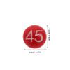 Abaodam 1bag Colorful Bingo of Numbered Replacement Plastic Lottery for Fun Prize Drawings and Bingo Accessories for Events and Parties view 2