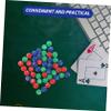 Abaodam 1bag Colorful Bingo of Numbered Replacement Plastic Lottery for Fun Prize Drawings and Bingo Accessories for Events and Parties view 3