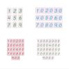 LLTCMAOYI Montessori Kids's PVC Digital Cognitive Card, 1-9000 Digital Small Card (No Wooden Box),Small view 2