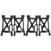 4Pcs Front Swing Arm Suspension Arm Set 0004 for Wltoys 12428 12427 1/12 RC Car Spare Parts Accessories view 1
