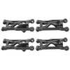 4Pcs Front Swing Arm Suspension Arm Set 0004 for Wltoys 12428 12427 1/12 RC Car Spare Parts Accessories view 2