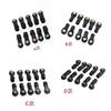10PCS Plastic M4 Rod Ends Link Balls Head Linkage Joint for 1/10 RC Crawler Car Axial SCX10 II 90046 TRx4 Parts Accessories(C) view 2
