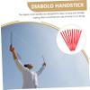 Abaodam 10pcs Durable Diabolo Handstick Set Grip for Senior Fitness and Outdoor Activities Lightweight Plastic Juggling Equipment for Coordination and Performance view 3