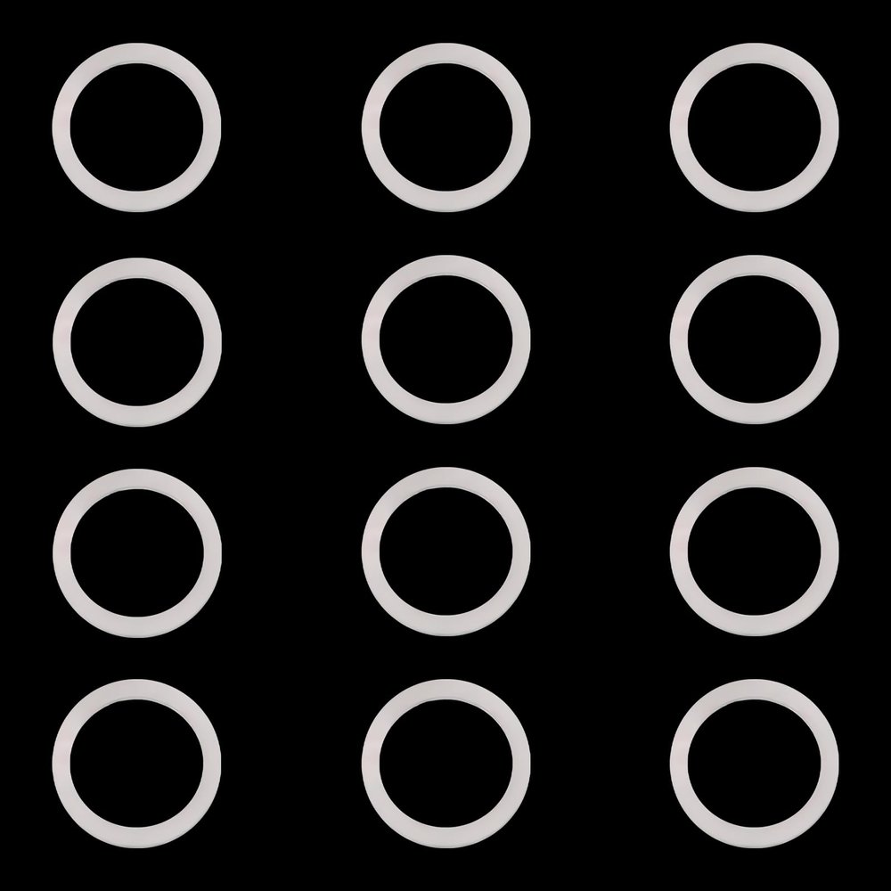 MAGICYOYO Yo-Yo Silicone Response Pads- Clear, Pack of 12 for MAGICYOYO K2 K3