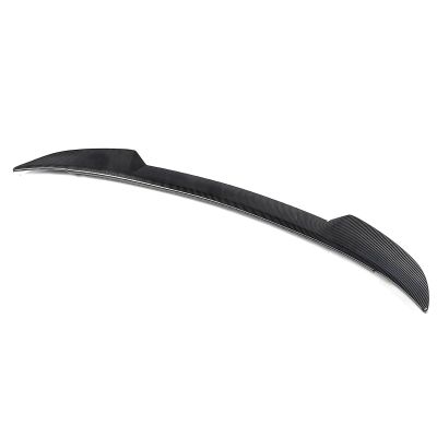 Carbon Fiber Car Rear Trunk Boot Lip Spoiler Wing Lip Lid Compatible with Dodge Charger SXT R/T Pursuit 2015-2019