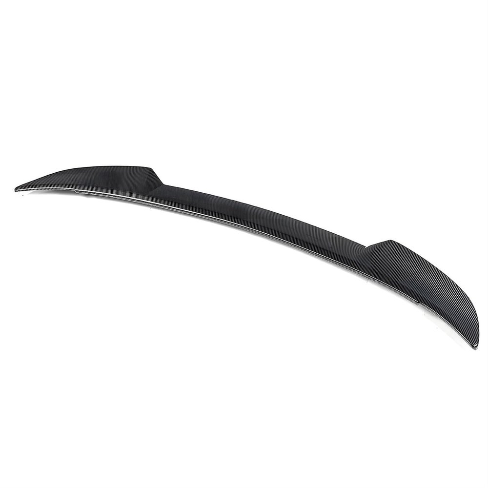 Carbon Fiber Car Rear Trunk Boot Lip Spoiler Wing Lip Lid Compatible with Dodge Charger SXT R/T Pursuit 2015-2019