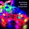 24pcs LED Light Up Glasses for Kids, Glow in The Dark Party Favors 6 Shapes Flashing Glow Eyewear for Boys Girls Birthday Gifts Goodie Bag Christmas Stocking Stuffers Treasure Box Classroom Prizes view 3