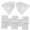 ABOOFAN 10pcs Doll Storage Dustproof Bag Organza Pouch Breathable Mesh Plush Toy Packing Bag for Organization view 1