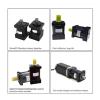 AMPEVEATTK PX57 PX60 Planetary Gear Reducer Gearbox Low Noise Ratio 3-60 Stepper Servo Brushless CNCMotor DC Motor(30 to 1,PX60 for Brushless) view 3