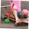 Abaodam Flat Scooter Handle Paddle Indoor Scooter Board Accessory for Boys and Girls Sensory Development Toy view 4