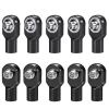 Compatible with Slash for Rustler 4x4 for Revo for Telluride for Stampede 1/10 RC Car Parts 10Pcs Metal M3 Link Tie Rod End Ball Joint RC Tie Link Rods(Black) view 1