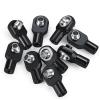Compatible with Slash for Rustler 4x4 for Revo for Telluride for Stampede 1/10 RC Car Parts 10Pcs Metal M3 Link Tie Rod End Ball Joint RC Tie Link Rods(Black) view 2