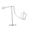 LIOOBO Balancing Skiing Man Tumbler Ornament Metal Balance Toy Perpetual Motion Desk Decor Fun for Ski Lovers for Home or Office view 1