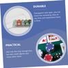 Gogogmee 2pcs Poker Chips Organizer Rack Case Lid Poker Chips Tray Bead Storage Organizer view 3