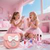 Vodolo Non Toxic Makeup for Little Girls,Safe Kids Real Makeup Sets for Girls Age 3-8 with Initial D Bag,Play Make Up Kit for Girl Easter Baskets Christmas Birthday Gift Ideas view 4