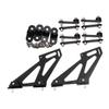 Cabilock Spoiler Leg Bracket Rear Wing Mount Aluminum Alloy Racing Tail Spoiler Mounting Brackets view 1