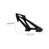 Cabilock Spoiler Leg Bracket Rear Wing Mount Aluminum Alloy Racing Tail Spoiler Mounting Brackets view 2