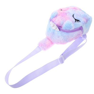 SHERCHPRY Cute Crossbody Bag for Girls Shoulder Pouch with Multiple Compartments for and Toys Tie-dye Design