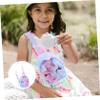 SHERCHPRY Cute Crossbody Bag for Girls Shoulder Pouch with Multiple Compartments for and Toys Tie-dye Design view 3