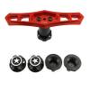 17mm Hex Wheel Nuts Adapter & Hex Wrench Tool for RC Cars, Compatible with X-Maxx, E-Revo, E-Maxx, Summit, 1/8 Monster Trucks, Upgrade Parts for RC Tires view 2