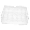 Gadpiparty 200-Count Poker Chips Storage Box Lid Acrylic Organizer Case for Poker Games Family Gatherings and Tournaments view 1