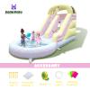 16FT Inflatable Water Slide 100% Thickened PVC Waterslide up Water Slides for Backyard Inflatable Water Park for Adults and Kid's with Slide/Water Pipe/Blower view 3