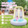 16FT Inflatable Water Slide 100% Thickened PVC Waterslide up Water Slides for Backyard Inflatable Water Park for Adults and Kid's with Slide/Water Pipe/Blower view 4