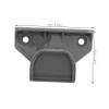 Kisangel Retractable Baby Gate Replacement Parts Gate Replacement Kit for Stairs and Doorways Includes 2 Latches 2 Brackets 13 Screws 13 Expansion Screws for Baby Pet Guardrail view 2
