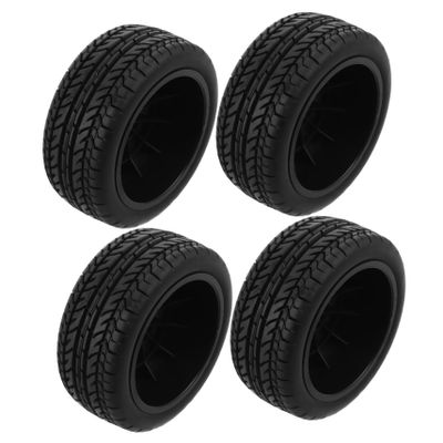 Abaodam 4pcs Rc Car Tires for Scale Remote Control Model Cars Replacement Wheels for Projects for Offroad and Small Rc Vehicles