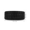 Abaodam 4pcs Rc Car Tires for Scale Remote Control Model Cars Replacement Wheels for Projects for Offroad and Small Rc Vehicles view 2