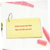 ARTIBETTER 150pcs Index Cards Ruled Flashcards Ring-bound Note Cards for Vocabulary Study Organized view 2
