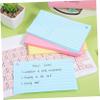 ARTIBETTER 150pcs Index Cards Ruled Flashcards Ring-bound Note Cards for Vocabulary Study Organized view 4