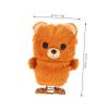 BESPORTBLE Plush Walking Bear for Wind Up Cartoon Animal Clockwork for Parties Birthday Favors and Educational Play view 2