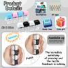 2 PCS Keyboard Fidget Toy, Keyboard Fidget Keychain 4-in-1 Keyboard Decompression Button Finger Clicker Toys, Button Stress Relief Fidget Gifts to Relief Stress (Black White Blue Pink) view 3