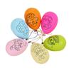 BRIGHTFUFU 24pcs Hand Painted Decorative Easter Eggs Graffiti Kit Random Styles for Creative Boys and Girls Art Projects and Easter Party Decorations view 1