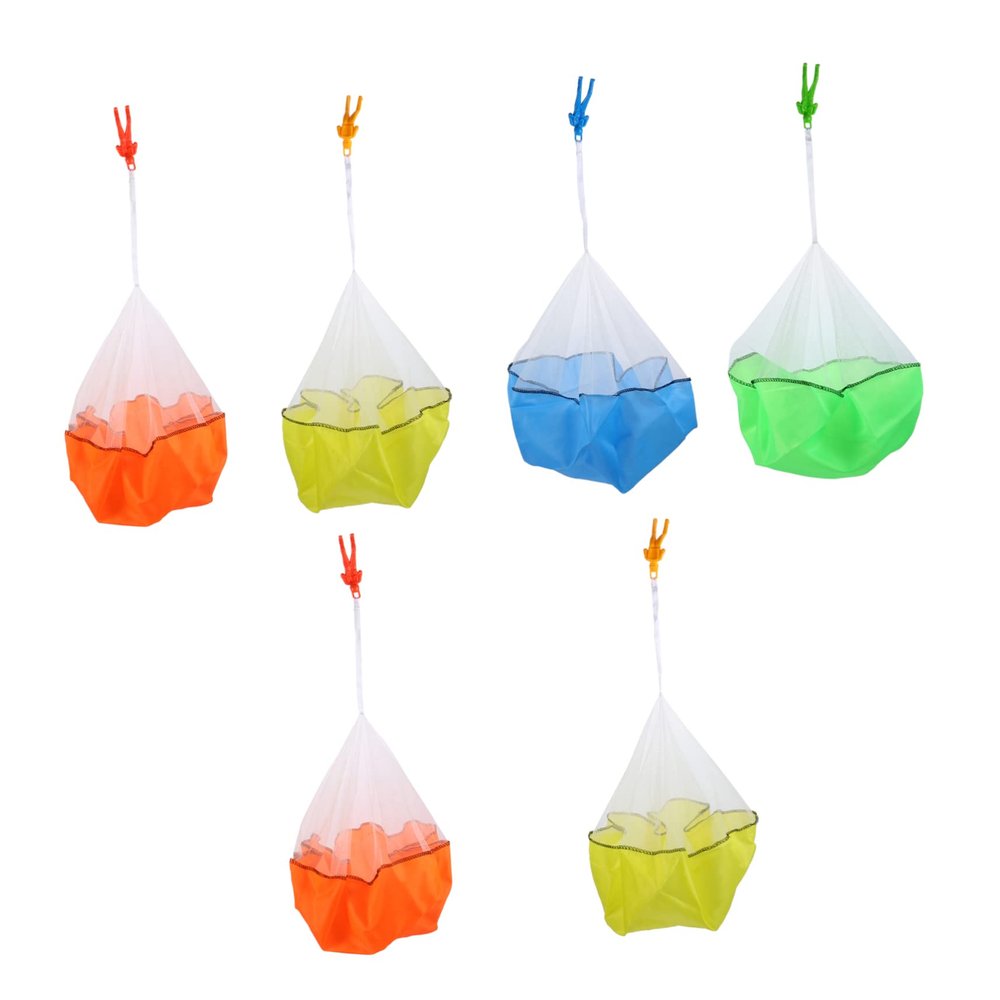 Garneck Children's Parachute Toys Hand Throwing Parachute Soldiers Outdoor Activity Toys for Family Fun Random Style