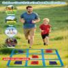 Bean Bag Toss Games for Family, Kanosan Outside Field Day Birthday Party Backyard Family Reunion Carnival Yard Lawn Easter Fall Festival Beach Fun Games 10PCS view 4