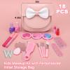 Vodolo Non Toxic Makeup for Little Girls,Safe Kids Real Makeup Sets for Girls Age 3-8 with Initial W Bag,Play Make Up Kit for Girl Easter Baskets Christmas Birthday Gift Ideas view 3
